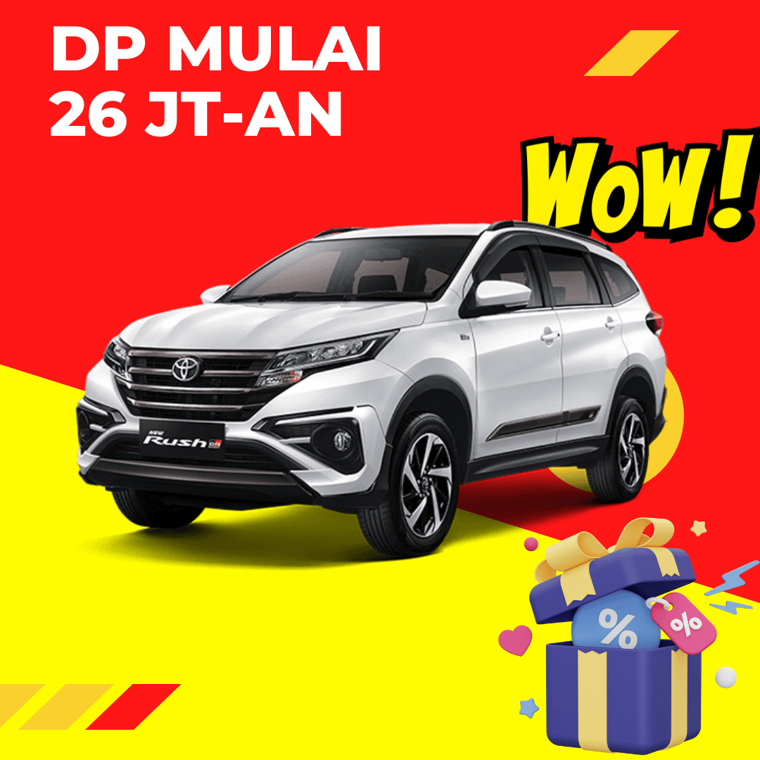 dealer toyota jakarta - harga rush - kredit rush