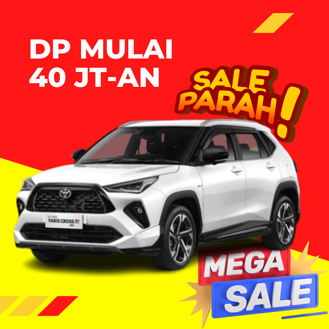 dealer toyota jakarta - harga yaris cross - kredit yaris cross